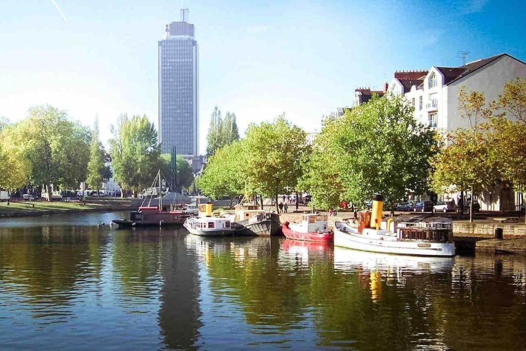 Apartmán Bel Ecrin Sur L'Ile De Nantes - Gare Tgv, Chu, Congres Exteriér fotografie